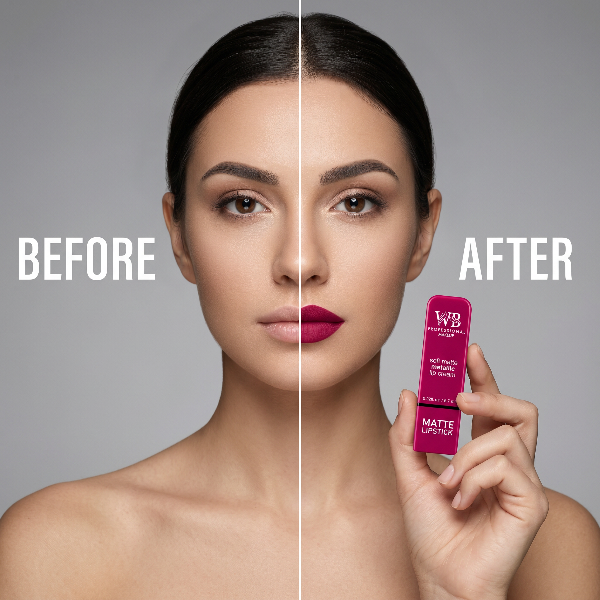 Soft Matte Metallic Lip Cream Matte Lipstick - SM4