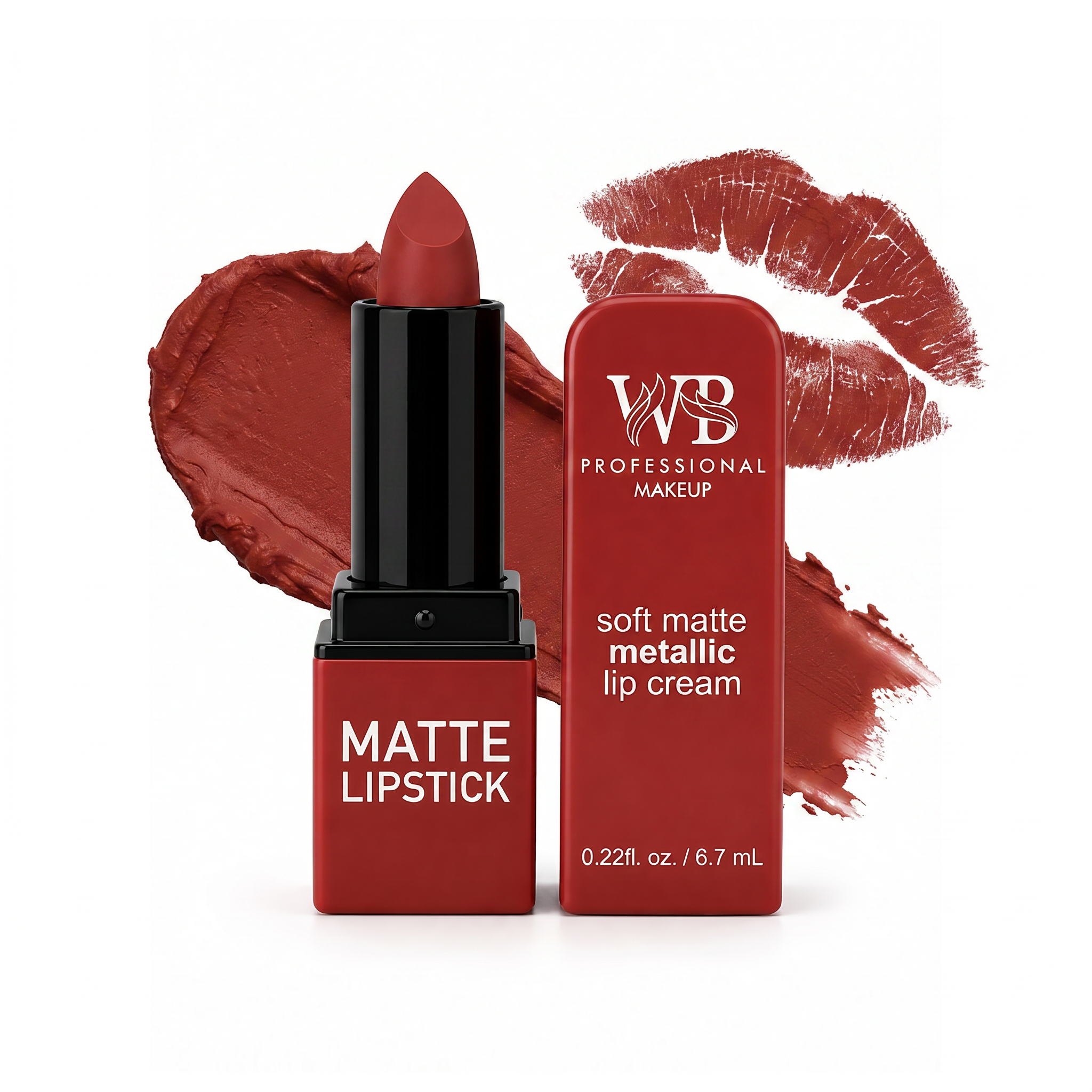Soft Matte Metallic Lip Cream Matte Lipstick - SM6