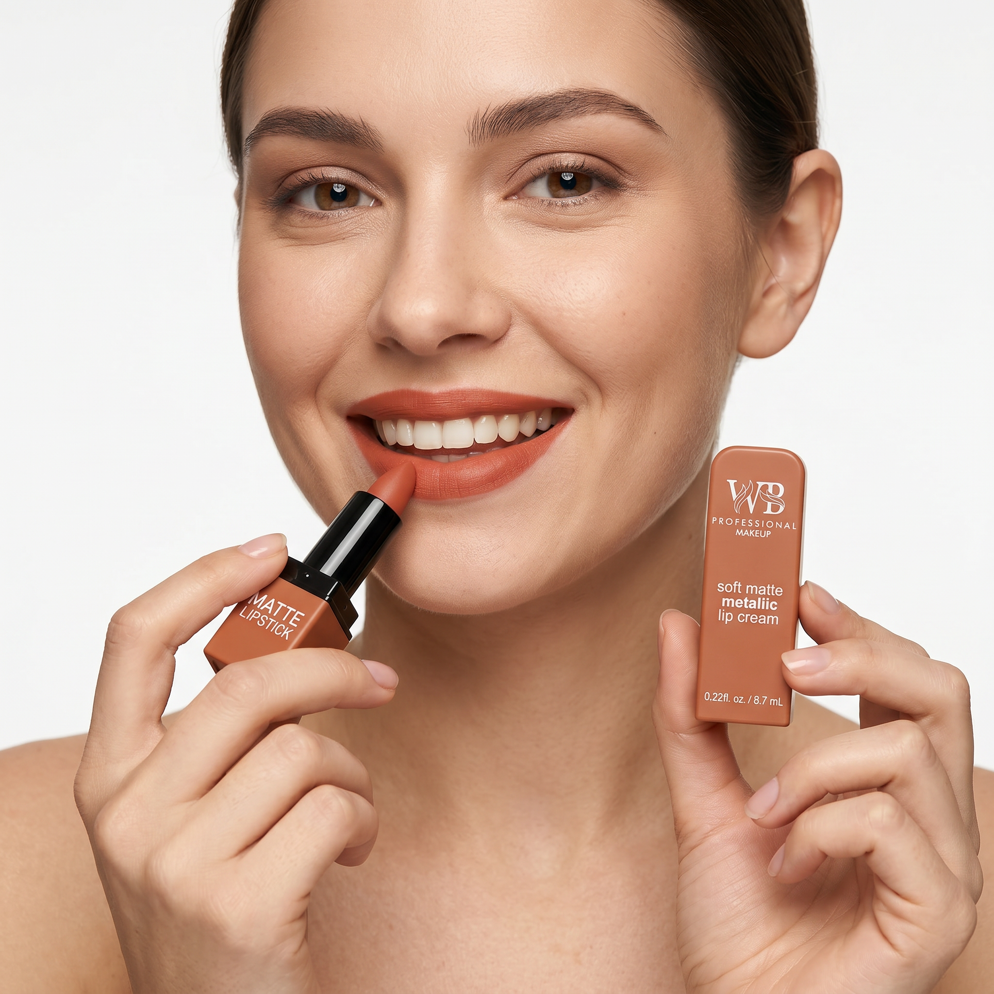 Soft Matte Metallic Lip Cream Matte Lipstick - SM2