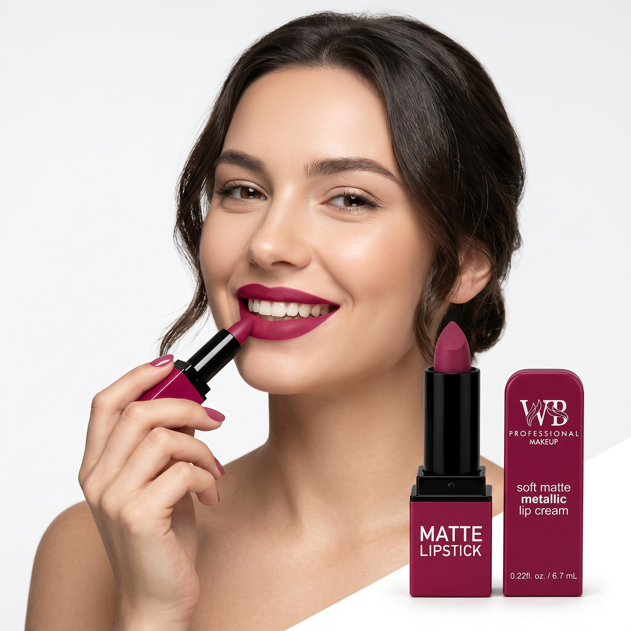 Soft Matte Metallic Lip Cream Matte Lipstick - SM4