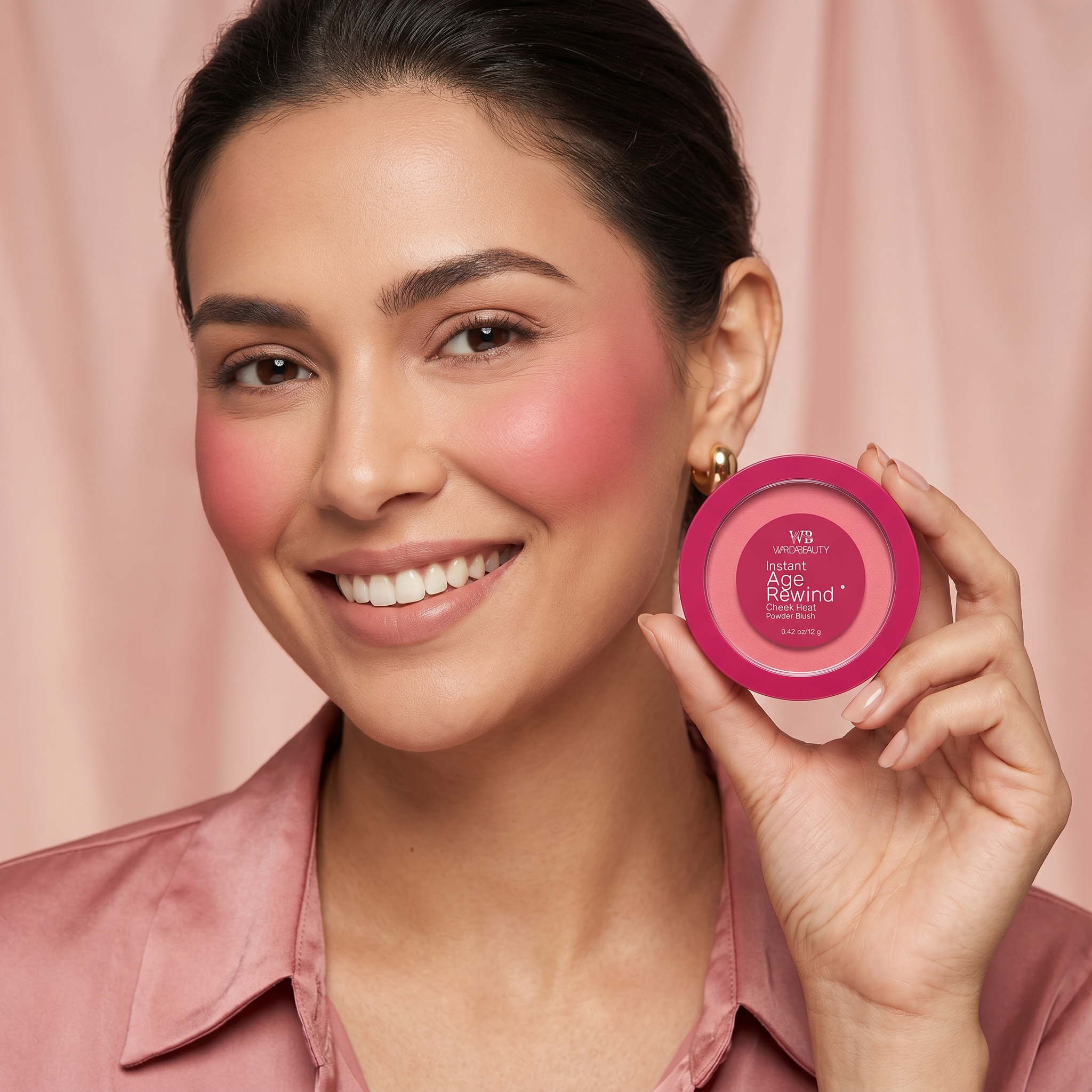 Instant Age Rewind Cheek Heat Powder Blush - IA4