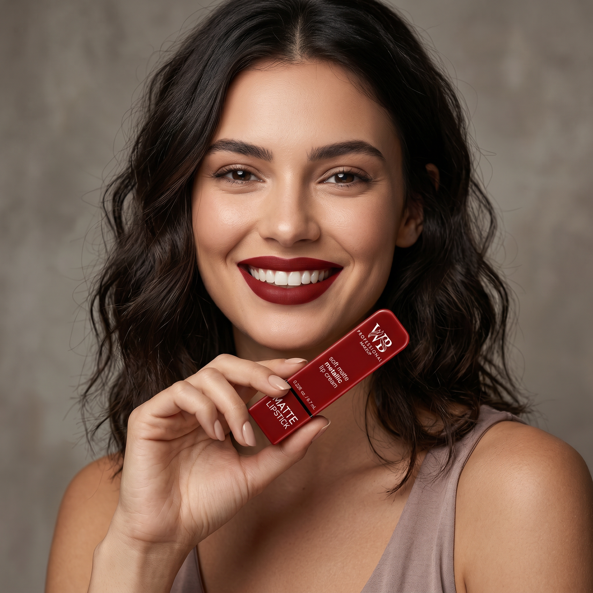 Soft Matte Metallic Lip Cream Matte Lipstick - SM6