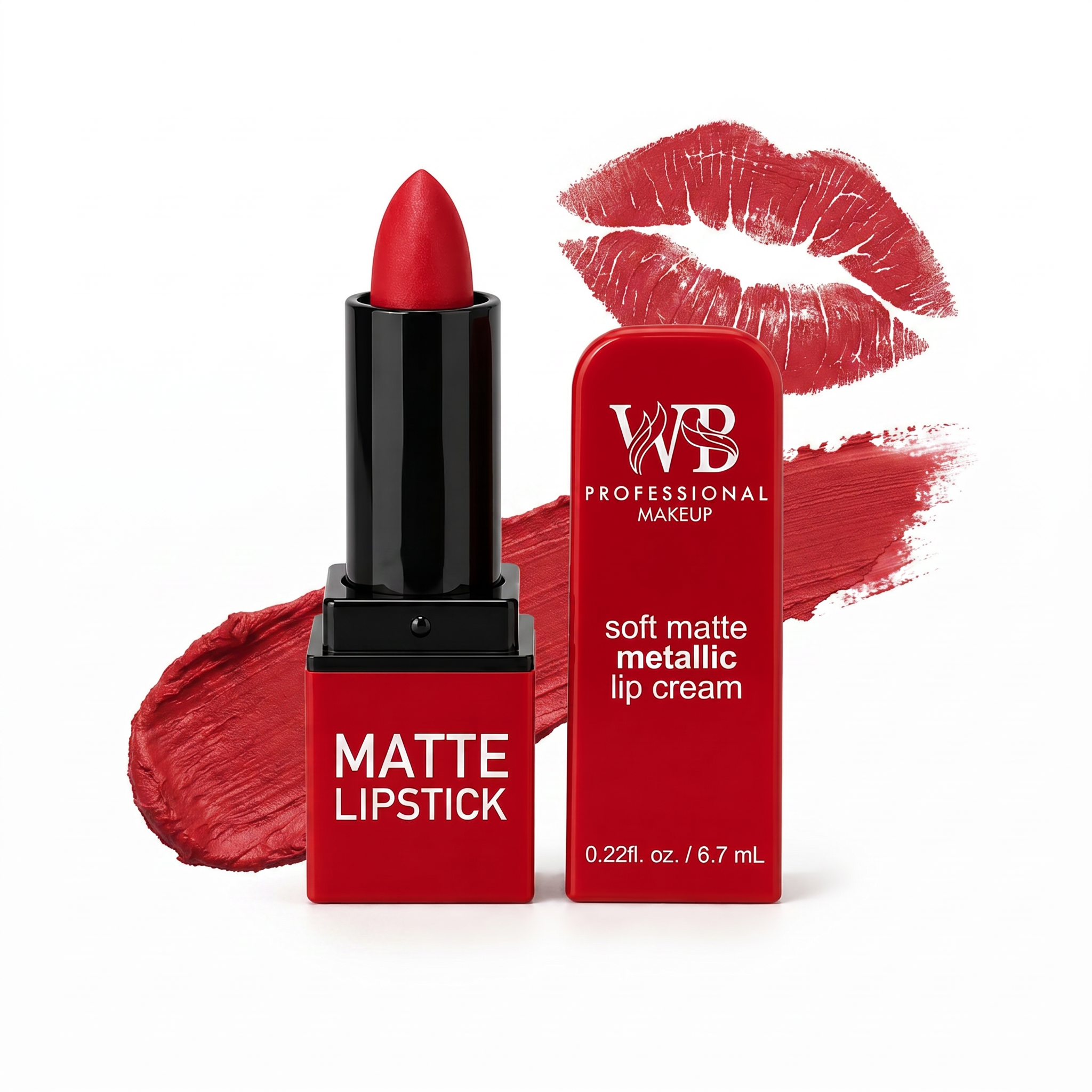 Soft Matte Metallic Lip Cream Matte Lipstick - SM1