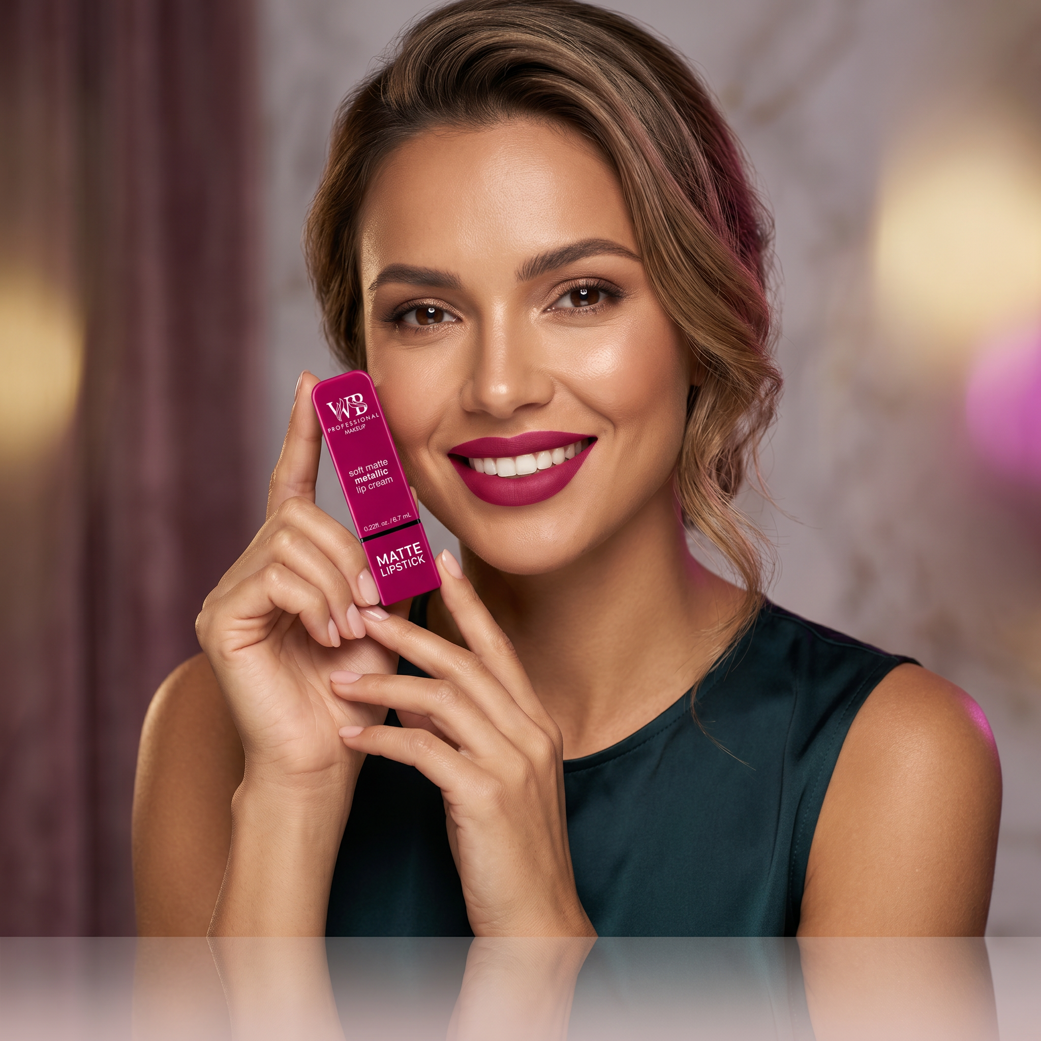 Soft Matte Metallic Lip Cream Matte Lipstick - SM4