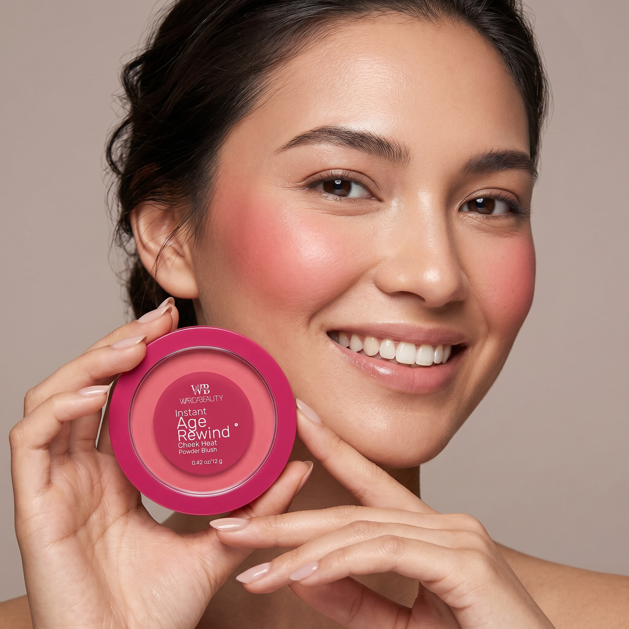 Instant Age Rewind Cheek Heat Powder Blush - IA4