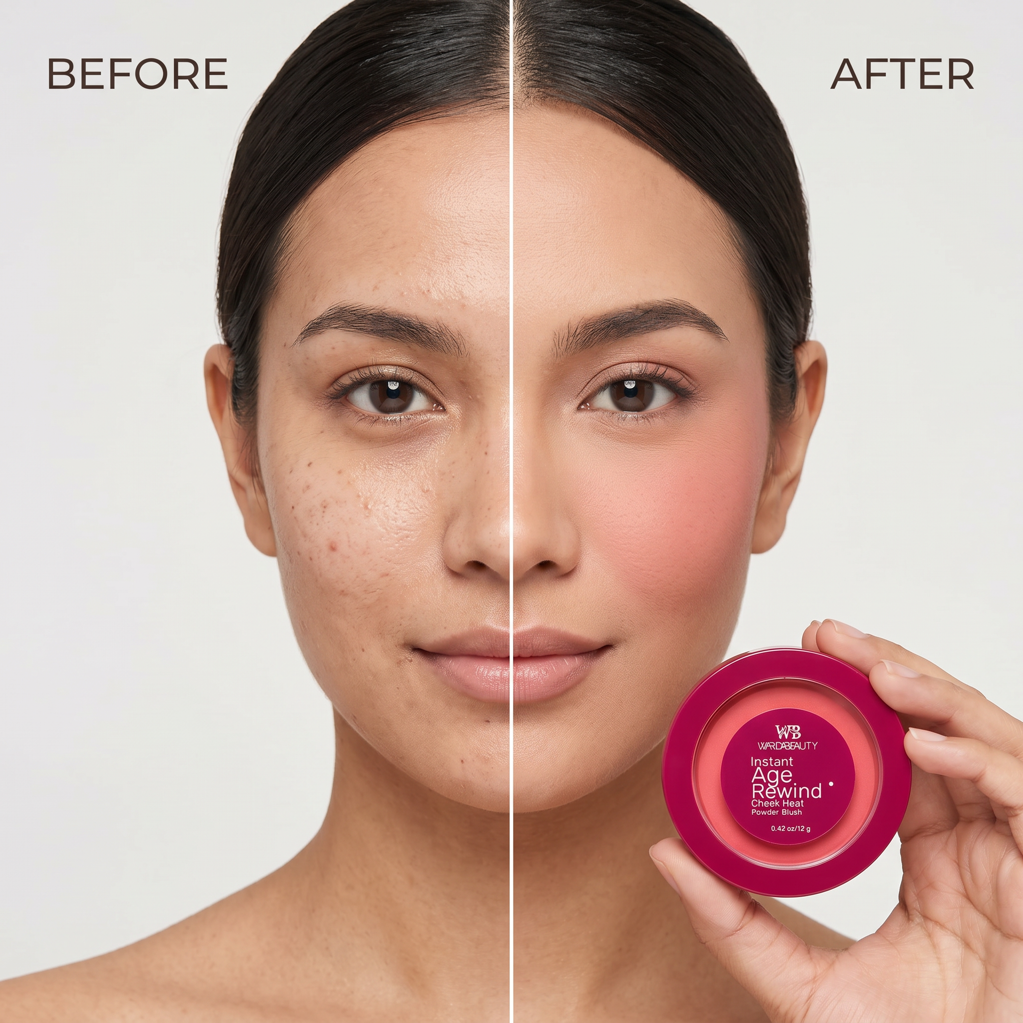 Instant Age Rewind Cheek Heat Powder Blush - IA1
